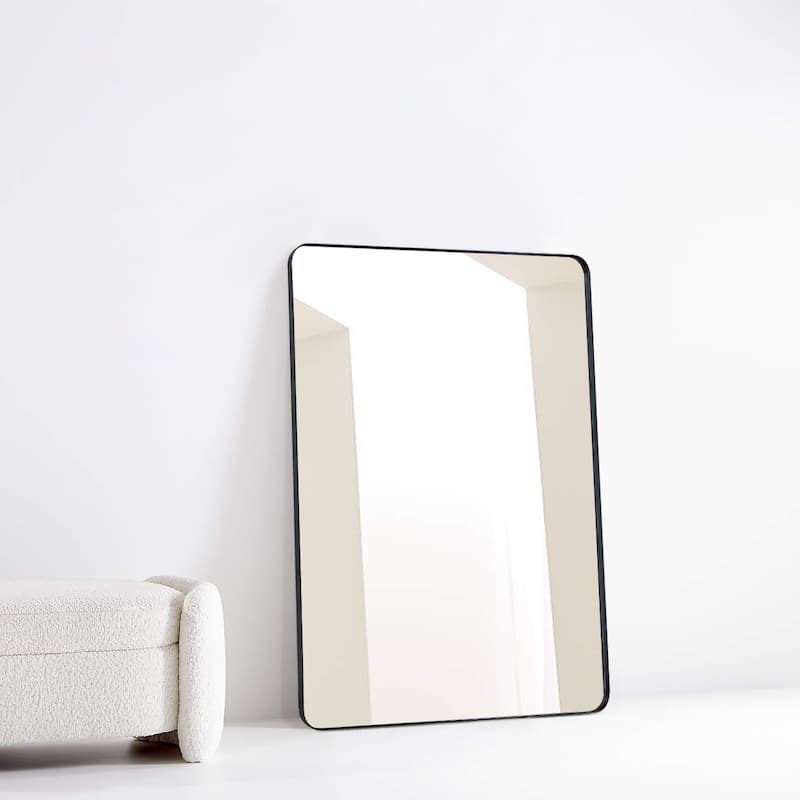 TEHOME Grozdana Rectangle Metal Mirror