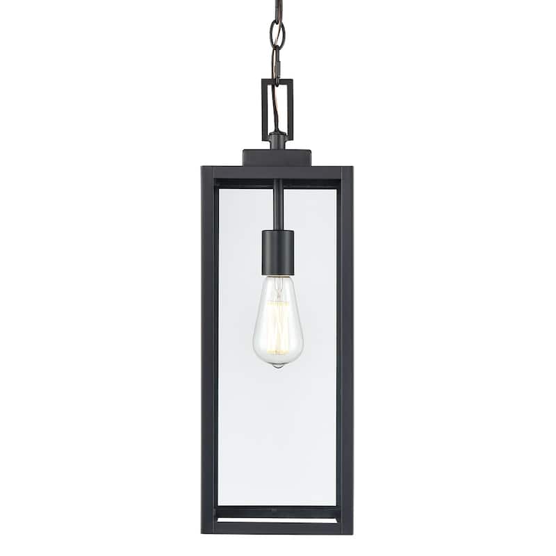 Millennium Lighting 60191 Atless 7" Wide Outdoor Mini Pendant - Powder Coated Black