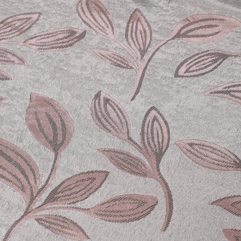 Superior Modern Bohemian Leaves Room Darkening Curtains with Grommets