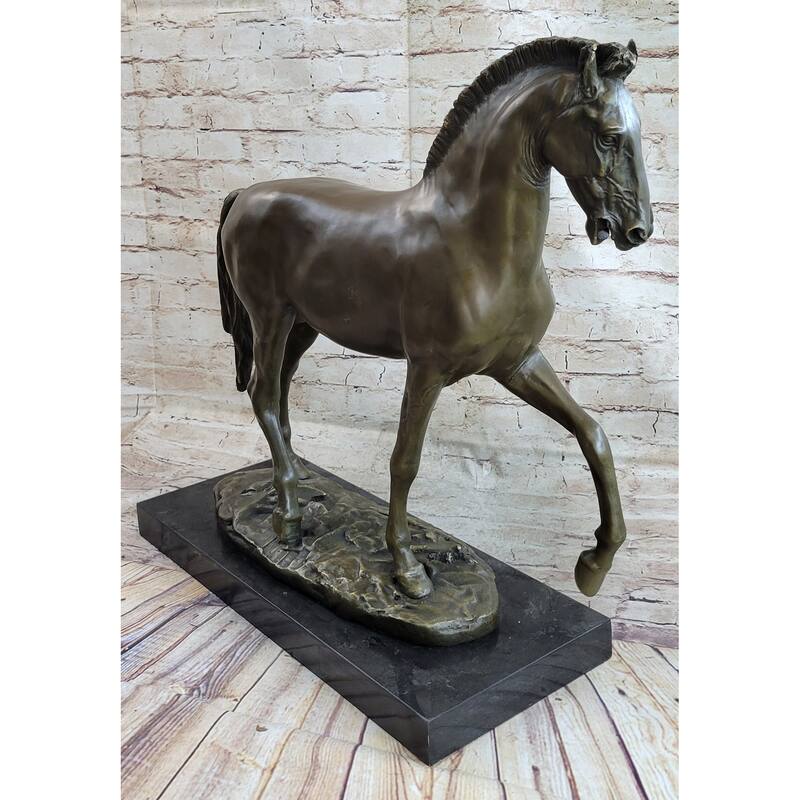 Extra Large Show Case Arabian Horse By Mene Bronze Stallion Sculpture Statue Ar
