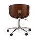 preview thumbnail 10 of 8, Dawson Indoor Upholstered Swivel Office Chair by Christopher Knight Home