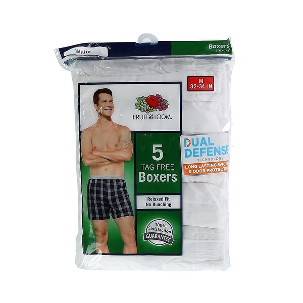 fruit of the loom men's boxer shorts