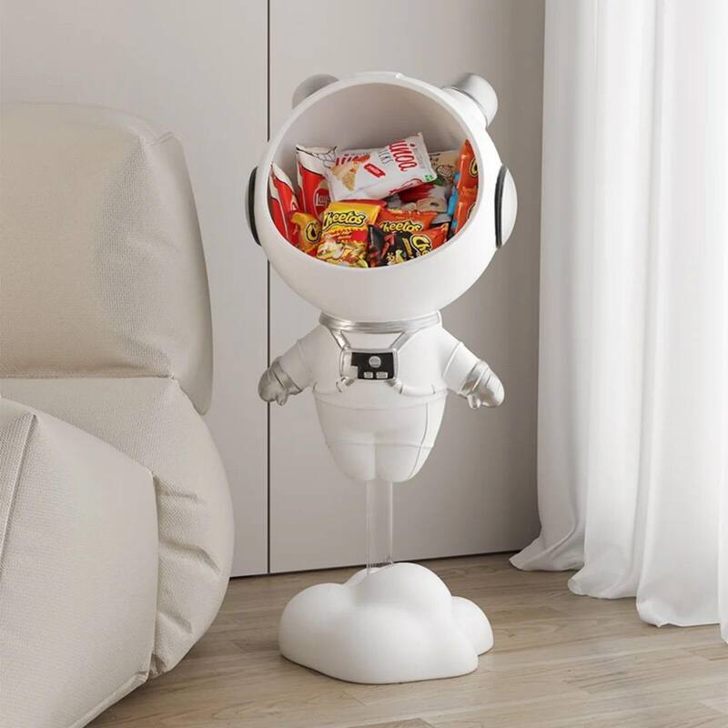 Modern Astronaut Statues End Side Table