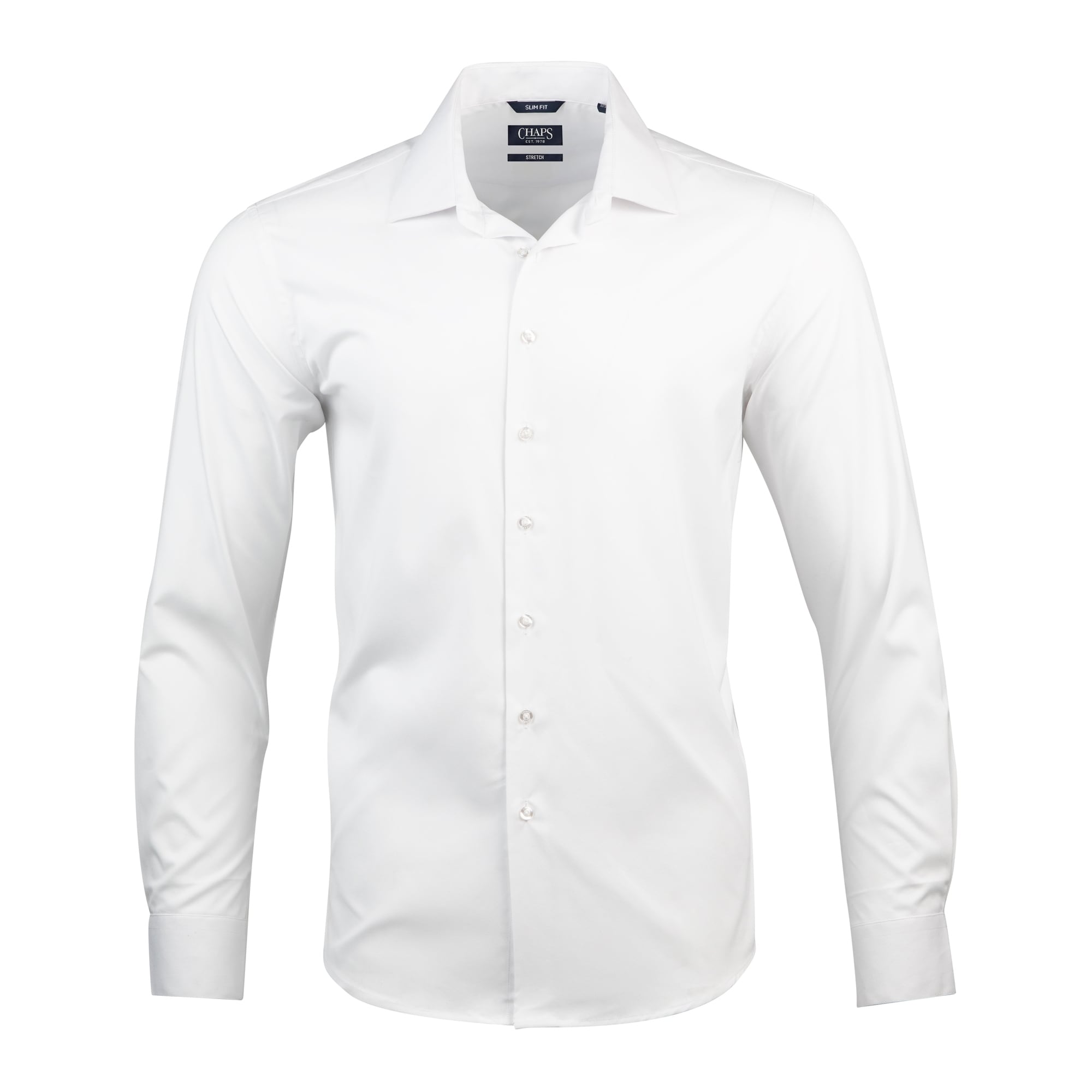 chaps dress shirts Ralph Lauren Men's Blue Long Sleeve Button-Down Shirt - Size XL Performance stretch fabric blend allows comfortable movement Stretch collar for added comfort Wrinkle free for easy maintenance 1 Chaps Men's Performance Dress Shirt,