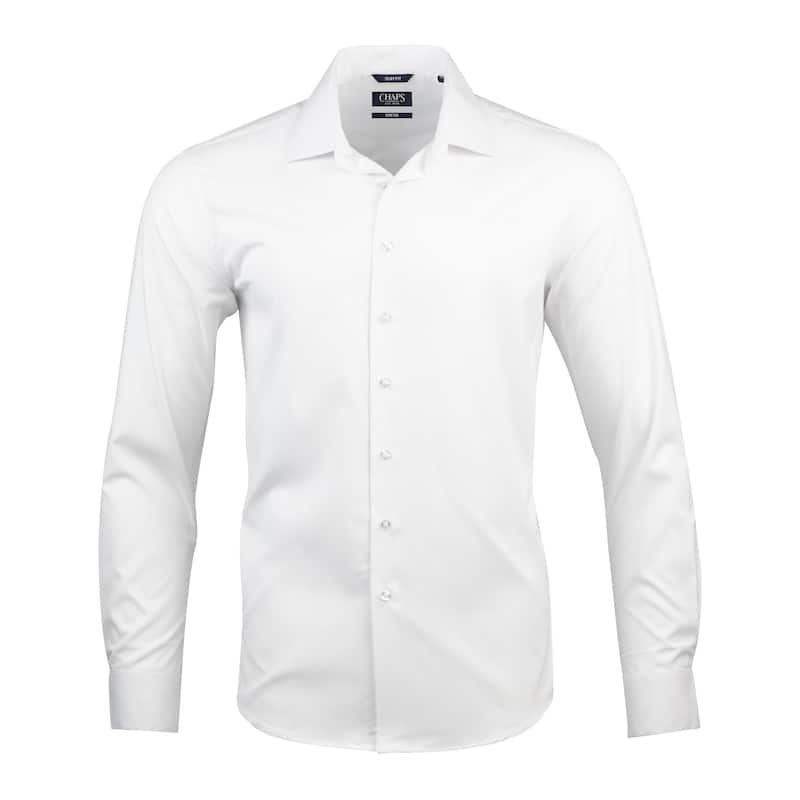 Chaps Men's Wrinkle-Resistant Dress Shirt - Slim Fit