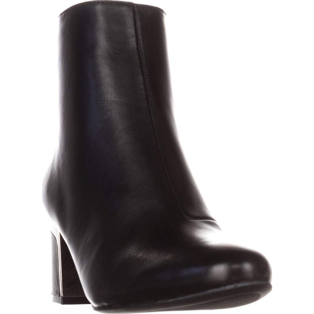 dkny black ankle boots