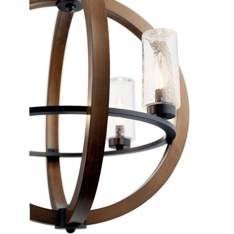 Kichler Grand Bank 4 Light 20" Wide Outdoor Globe Chandelier