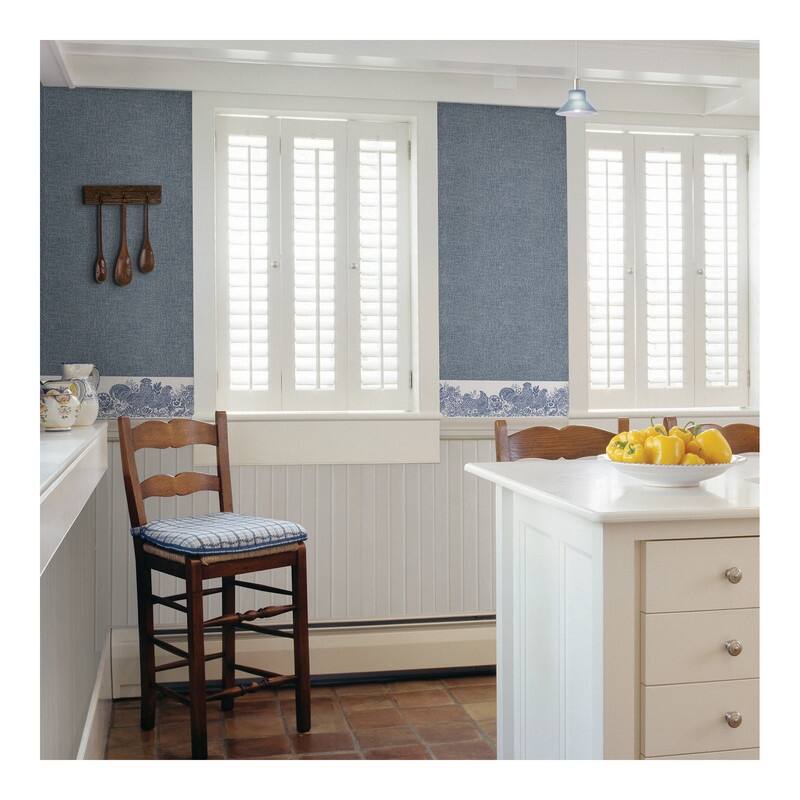 Chesapeake Parton Blue Chicken Border - 6 x 180 x 0.025