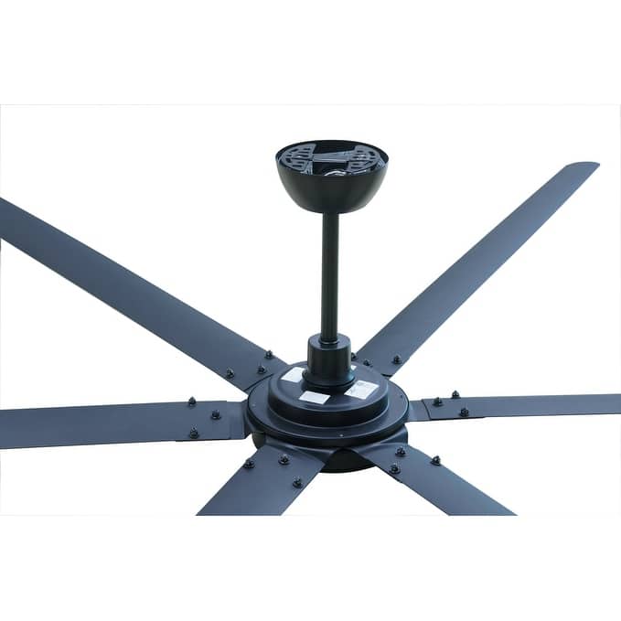 iLIVING High Volume Low Speed Outdoor BLDC Big Ceiling Fan with Brushless DC Motor, Reversible, IR Remote