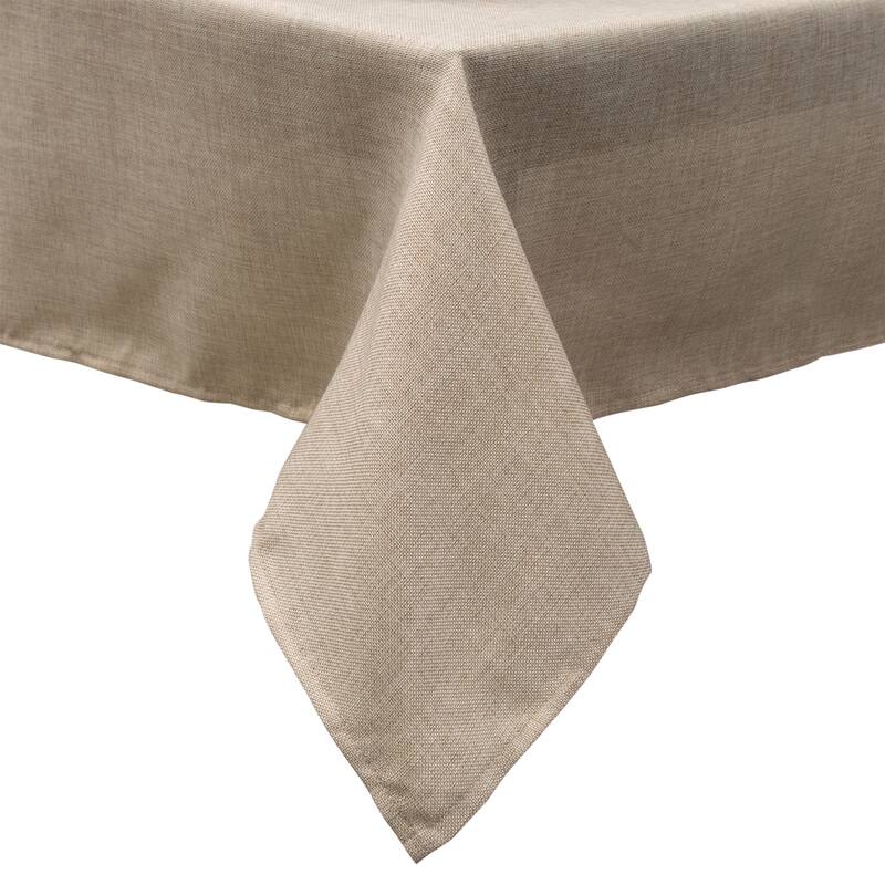 Home Details Chic and Rustic Tablecloth in Linen - 70 x 144 - Linen