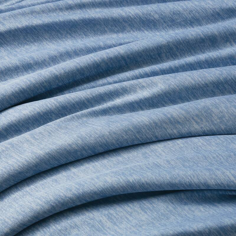Brookstone Heathered Knit Wicking Sheet Set