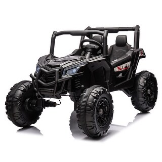 Kids 24V UTV Ride-On, 4 Motors, Remote Control, Music Playback, Ages 3-8, 4x4 Drive