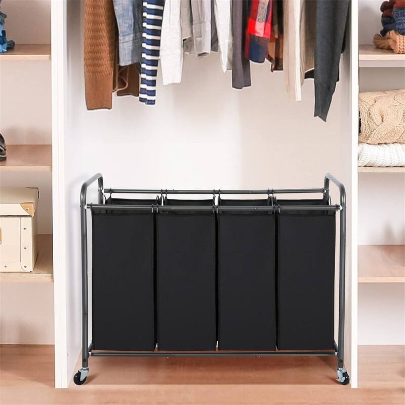 Laundry Sorter 3 Section, 3 Bag Laundry Hamper