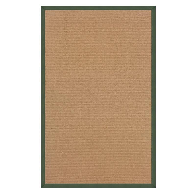Linon Athena Cork Hand Finished Classic Rug - 9'10'' X 13' - Green