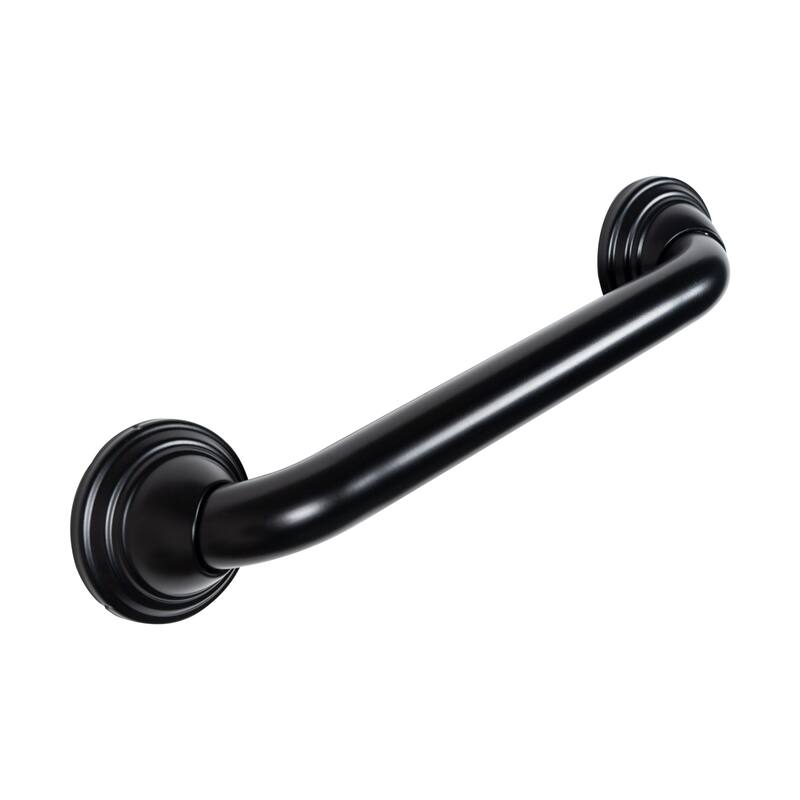 Decorative Shower Grab Bar - 12" Bathroom Grab Bars for Seniors, Non-Slip Bathroom & Household Handicap Safety Bar for Elderly