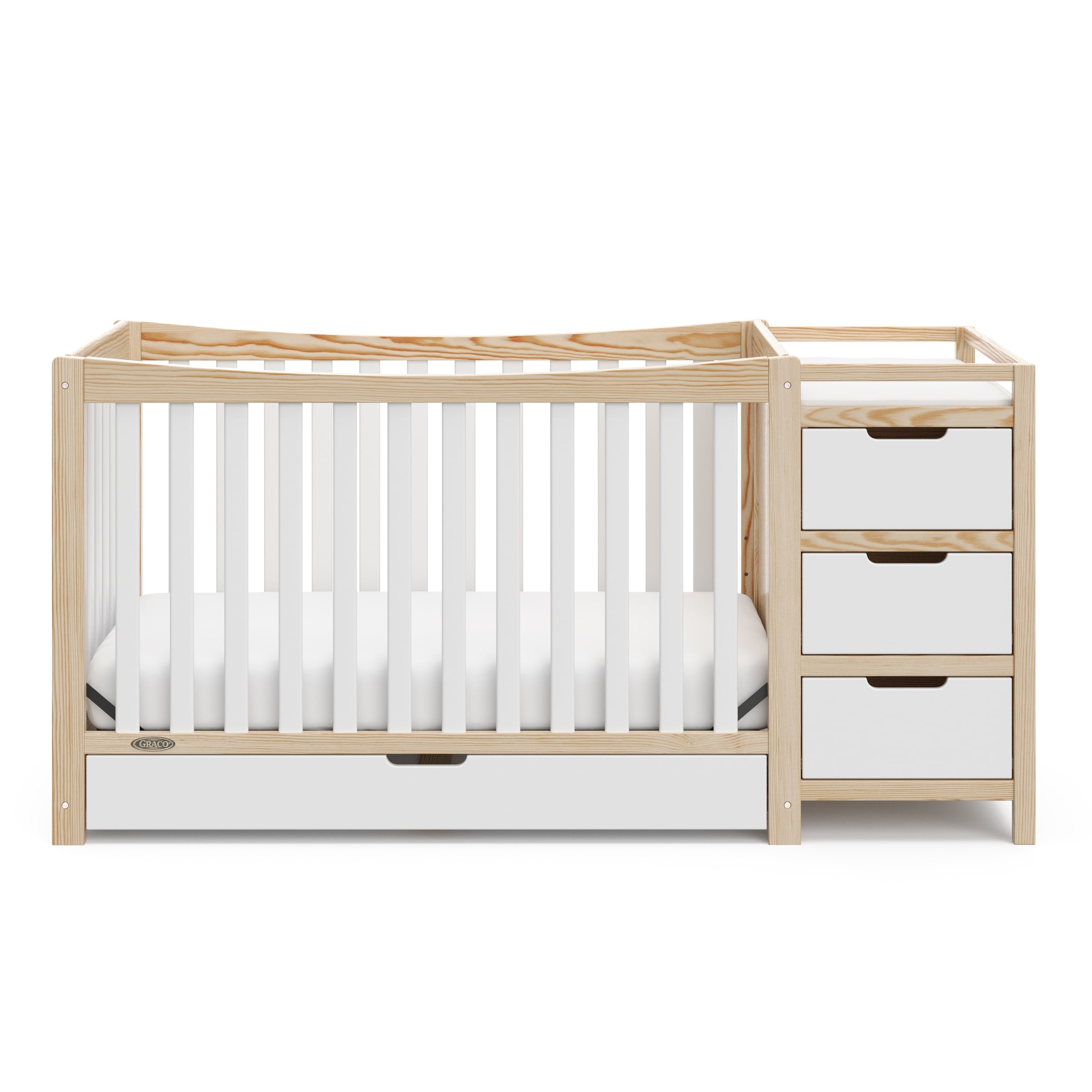 4 in 1 crib with changer clearance