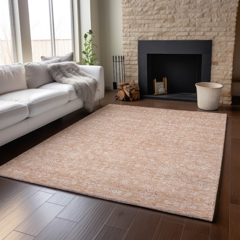 Premium Washable Super Soft Traditional Borderless Mayfield Rug