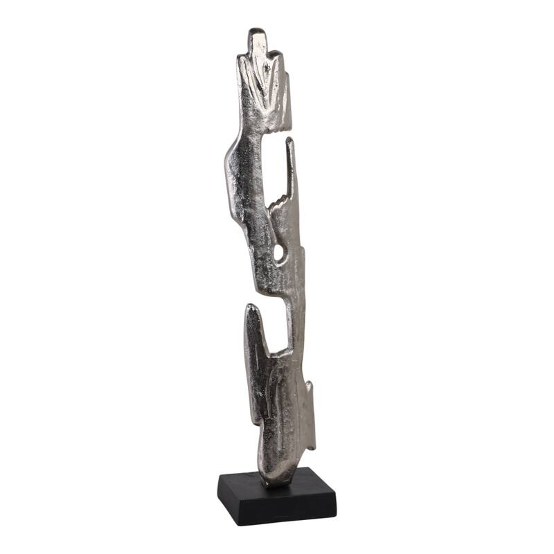 Metal Acrylic Sculpture Post Modern Decorative Figurine for Home Decor
