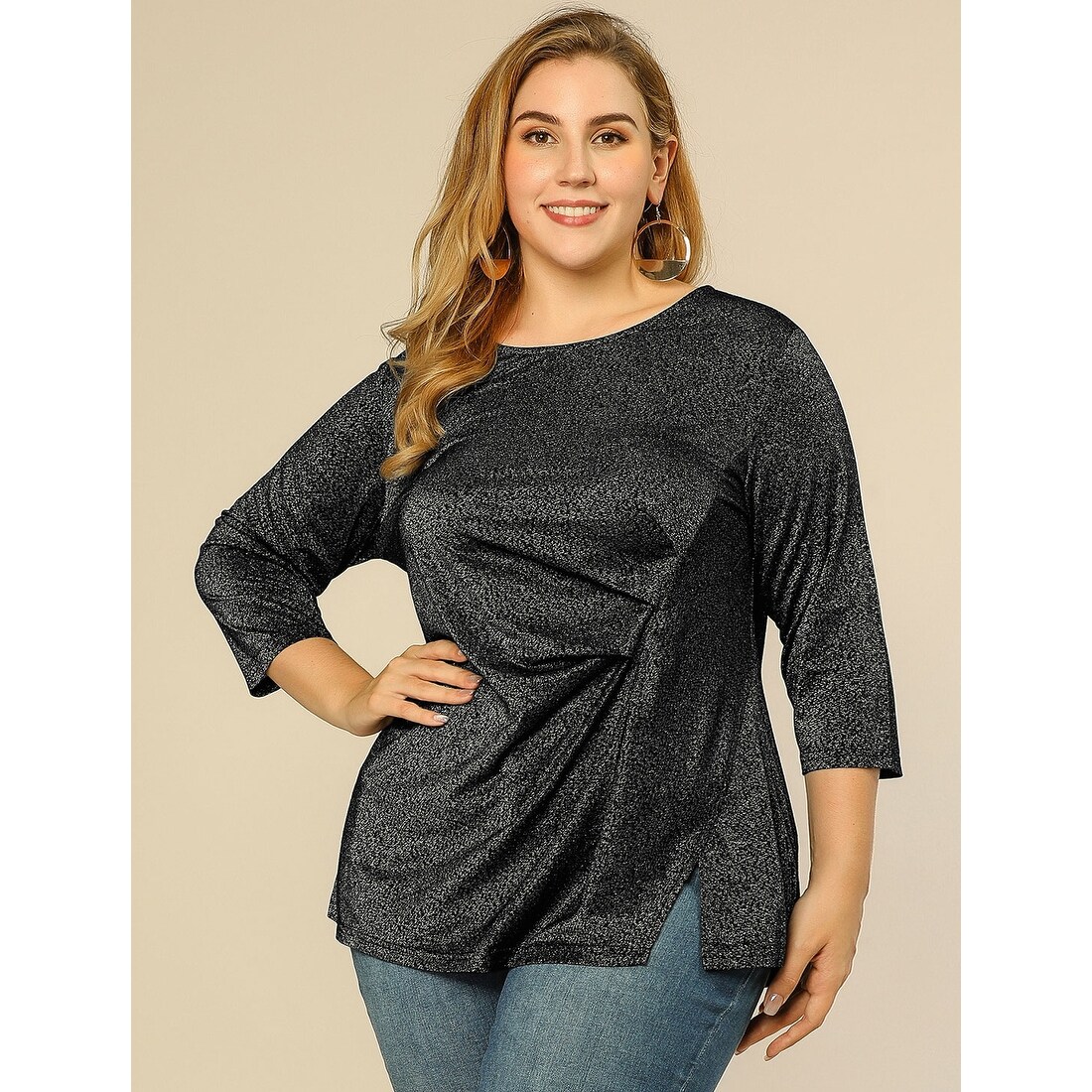 Plus size party wear tops Clearance