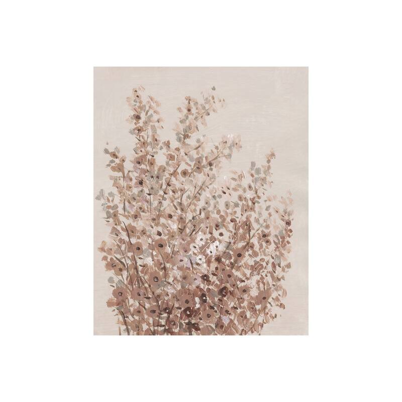 Rustic Wildflowers I (28 x 35) Canvas Art Print - Small
