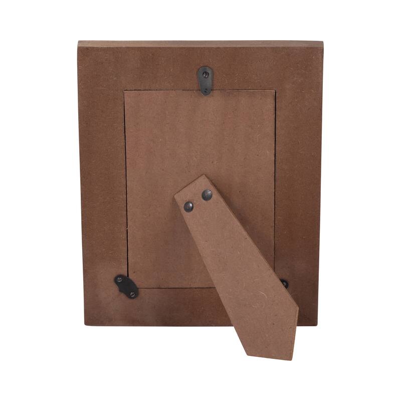 Wood Resin Butterflies Photo Frame Decor - Ivory