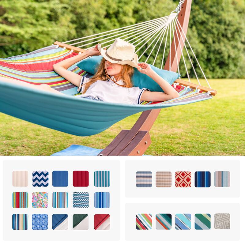 12 FT Double Quilted Fabric Hammock