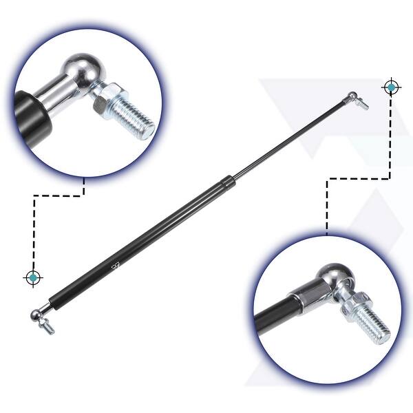 1 Set 22inch 22lbs/100N Black Lift Support Gas Struts with Ball Stud ...