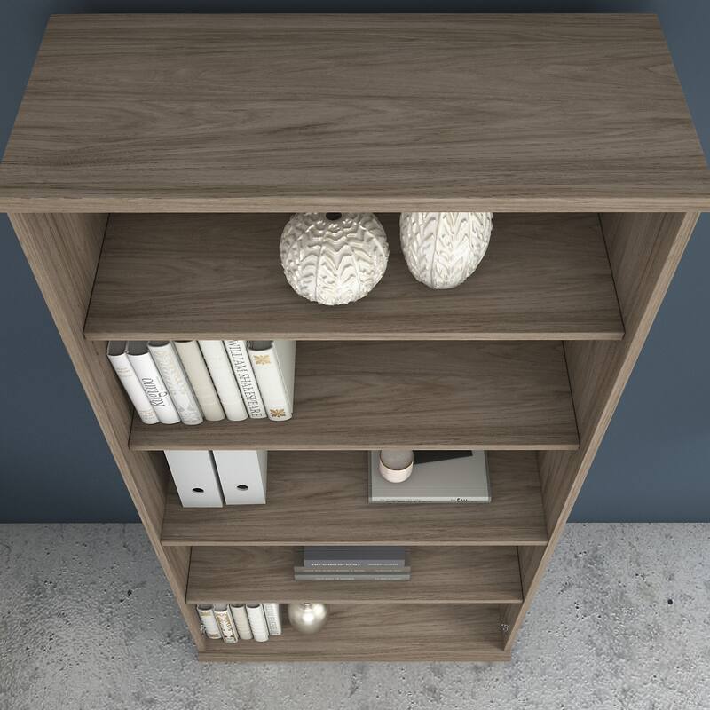 Studio C Tall 5 Shelf Bookcase Bookshelf Organizer by Bush Furniture