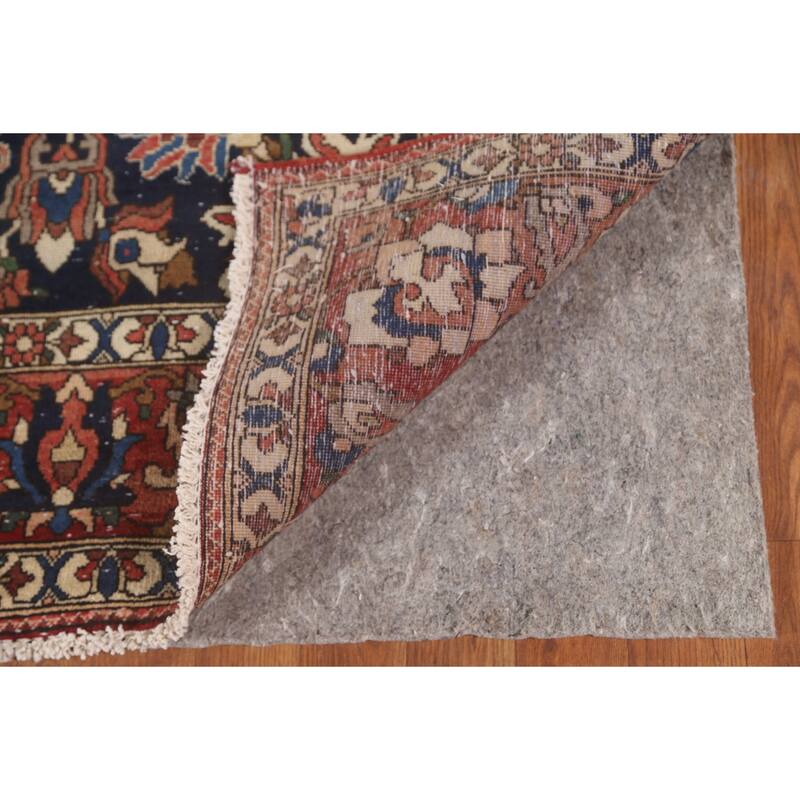Bakhtiari Persian Antique Area Rug Hand-Knotted Wool Carpet - 7'0"x 10'0"