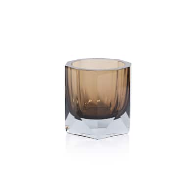 Vistara 5.5" Tall Multi-Purpose Glass Vase/ Ice Bucket/Hurricane