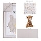 preview thumbnail 2 of 8, Safari Snuggle 4 Piece Crib Bedding Set