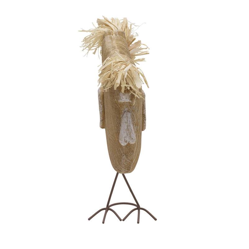 Elements Resin Chicken Tabletop Decor, 11 Inch