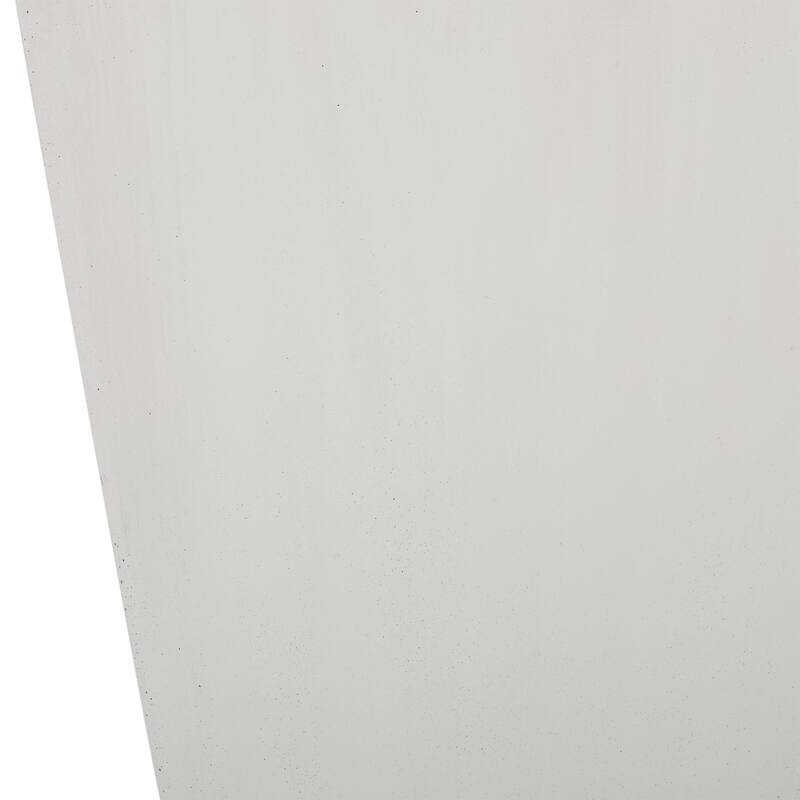 Cast Stone Tapered Planter with Lightweight Concrete Modern Design