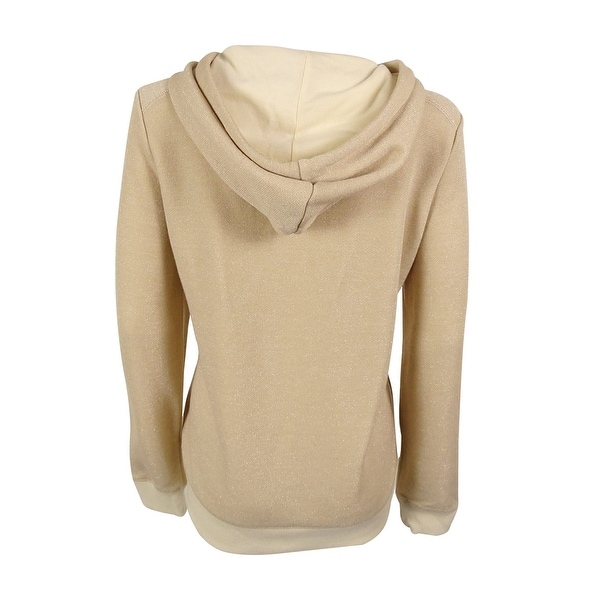 tommy hilfiger metallic hoodie