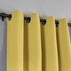 preview thumbnail 56 of 99, 4 Piece Grommet Darkening Blackout Window Panel Curtain Set