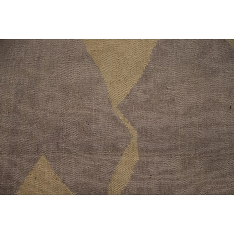 Hand Woven Oriental 100% Wool Carpet Southwestern Tribal Purples Kilim Area Rug - 9' 0'' X 6' 0''