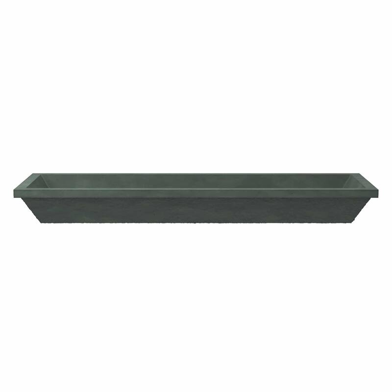 Native Trails NSL4915 NativeStone 49" Rectangular Concrete Undermount