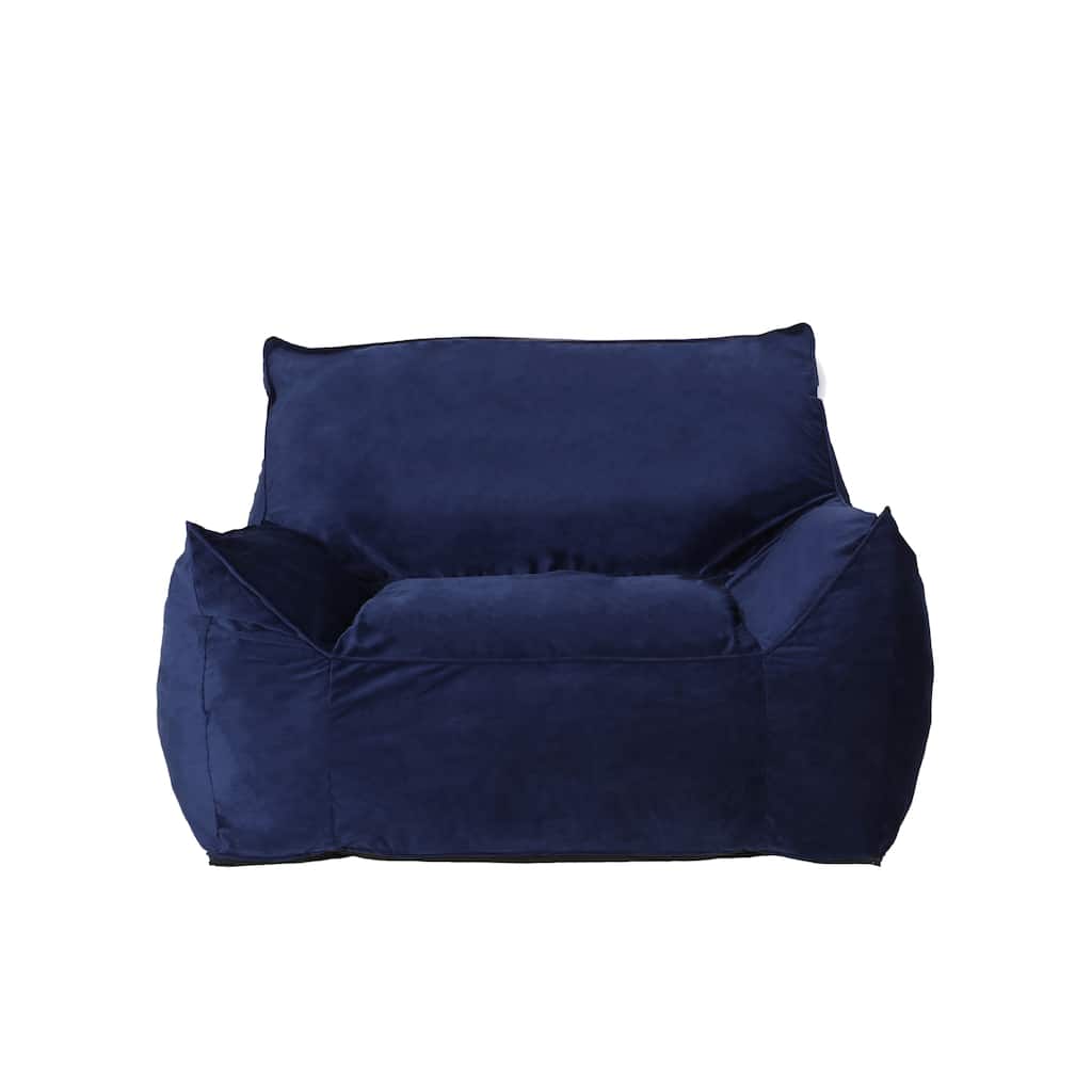 Comfortable Armrest Bean Bag Chair for Relaxation and Style