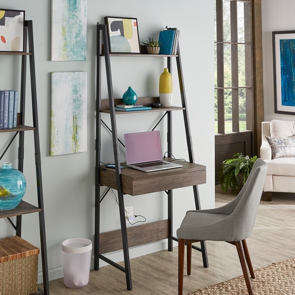 ladder table shelf