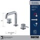preview thumbnail 15 of 15, Karran Tryst KBF464 2-Handle Three Hole Widespread Bathroom Faucet with Matching Pop-up Drain