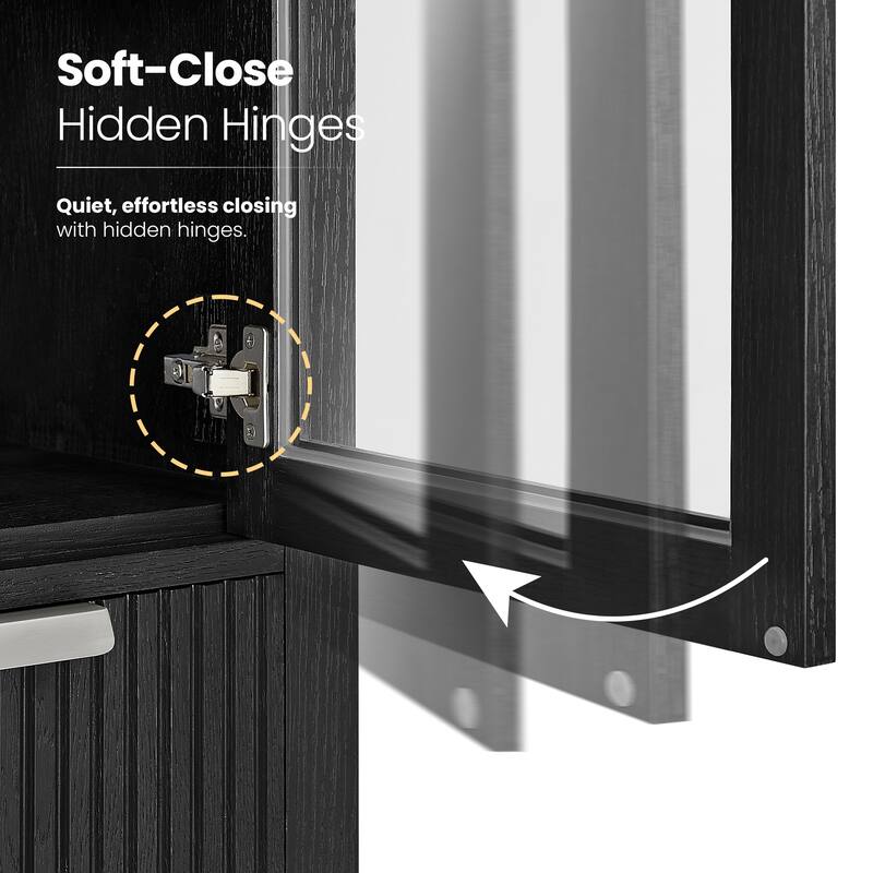 Santarem Solid Wood Bathroom Storage Cabinet