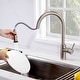 preview thumbnail 14 of 26, Luxier KTS11 Single Handle Pull Down Sprayer Kitchen Faucet