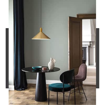 13.8 inch pendant light gold hanging lamp metal hallway light