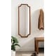 preview thumbnail 49 of 134, Kate and Laurel Hogan Scalloped Wood Framed Mirror