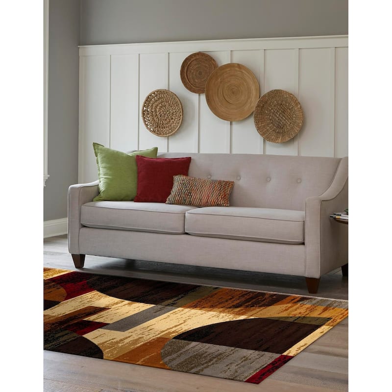 Contemporary Rietveld Collection Area Rug