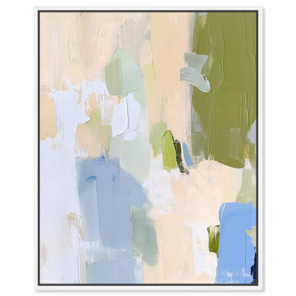 Clover Frost Canvas by Art Remedy