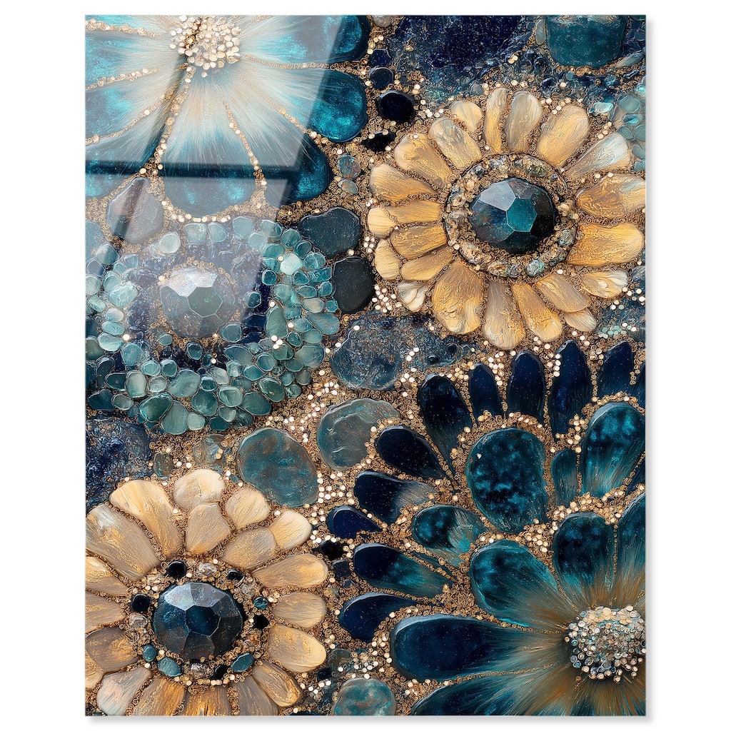 Opulent Geode III Acrylic by Art Remedy, Ready to Hang