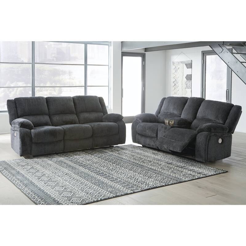 Signature Design by Ashley Draycoll 2-Piece Upholstery Package - 87"W x 40"D x 40"H - Grey