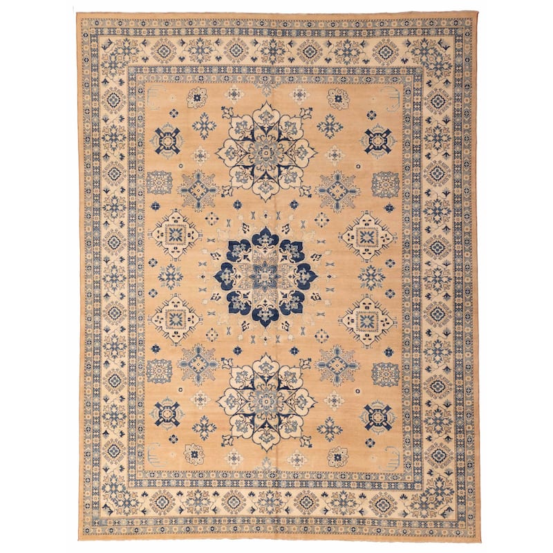 ECARPETGALLERY Hand-knotted Finest Ghazni Copper Wool Rug - 9'11 x 12'10