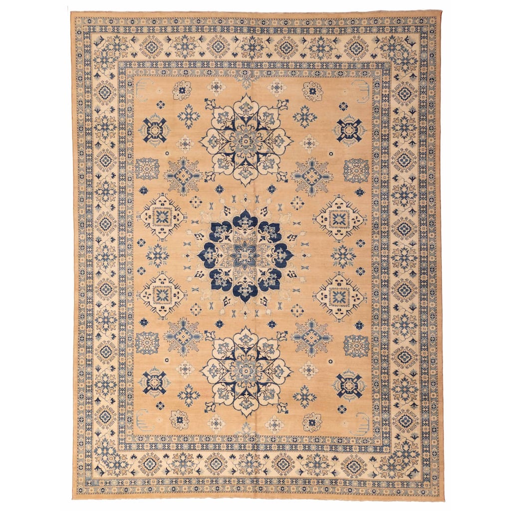 ECARPETGALLERY Hand-knotted Finest Ghazni Copper Wool Rug - 9'11 x 12'10